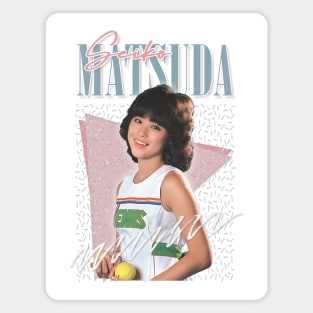 Seiko Matsuda / Retro 80s Fan Art Design Magnet